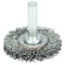 Weiler 1-1/2" Wire Radial Wheel, .0118" Stainless Steel Fill, 1/4" Stem 17973 - alternate 1